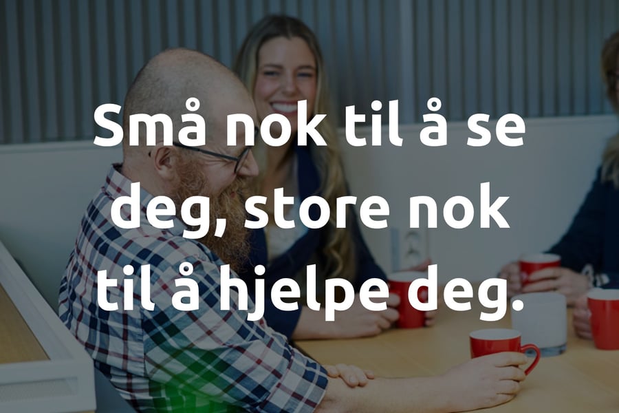 Små nok til å se deg Små nok til å se deg