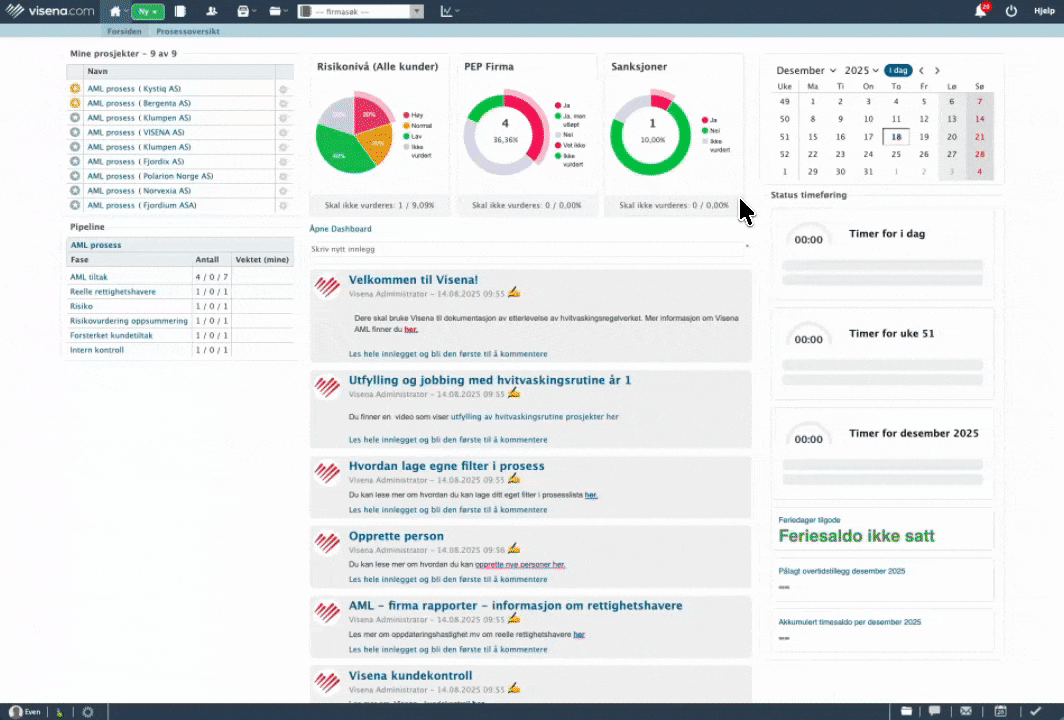 AML 2.0 - Varslingssenter
